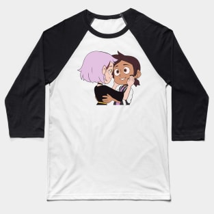 Luz and Amity The Owl House Baseball T-Shirt